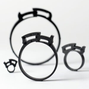 Snap Close or Ratchet duct Clamp