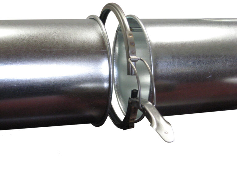 quick fit duct connection