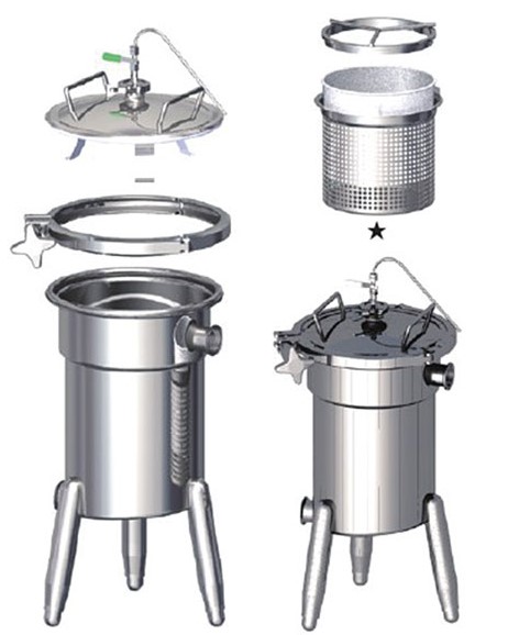 stainless steel duct pipe with clamp