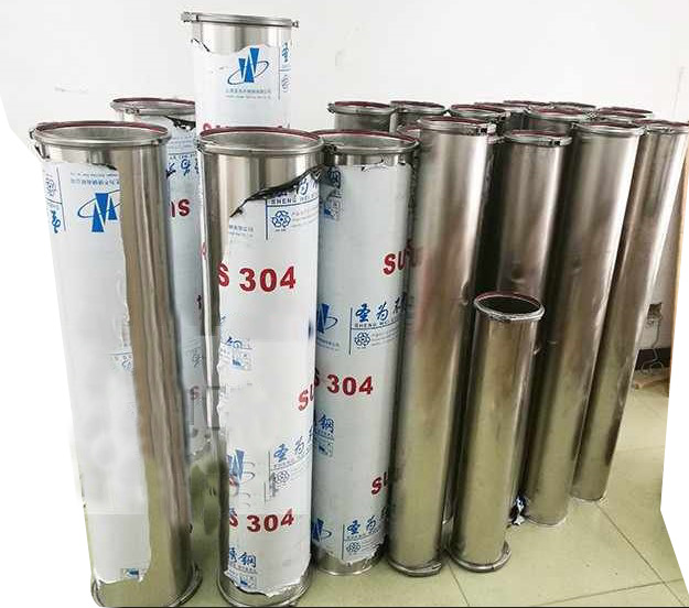 stainless steel duct pipe with clamp