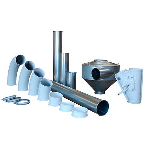 pneumatic conveying system duct fittings