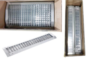 Packing of Spiral Duct Grilles